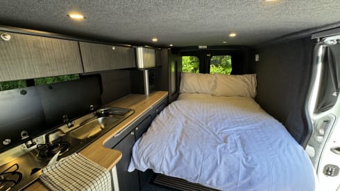 THE MAX – DER MAXIMALE – Atemberaubender Renault Traffic Campervan mit 2 Schlafplätzen aus dem Jahr 2019