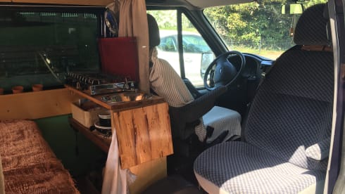 De Blauwe Rakker – Atmospheric camper van for the outdoorsman - Ford Transit