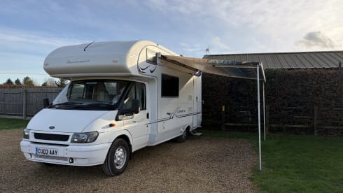 Ford semi-integrale a 4 posti letto del 2003