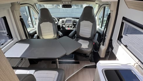 Adria campervan for 2 people