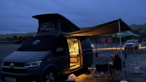4 berth Volkswagen campervan from 2021