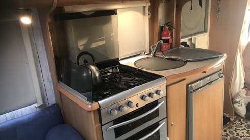 Family motorhome.  – Swift Overcab from 2005