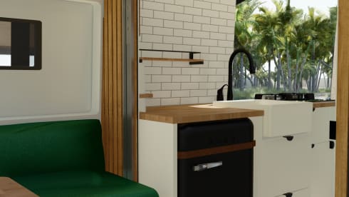 4 berth Peugeot campervan from 2023