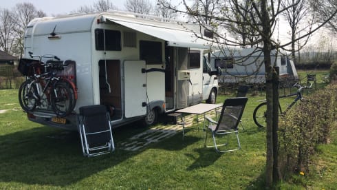 Complete family camper Fiat 7 people