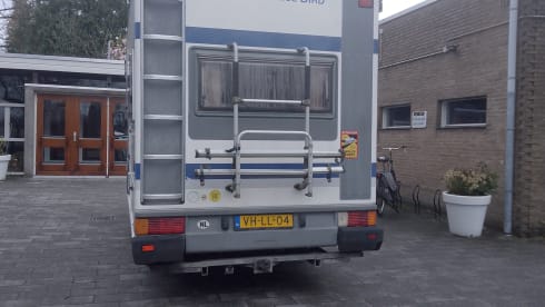 blue bird – Fiat 280 / Knaus van 1990