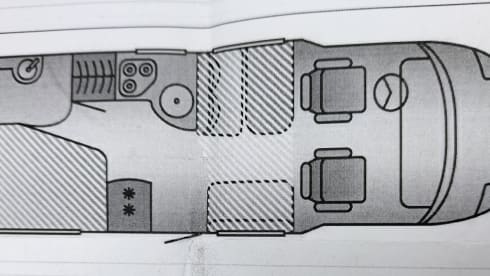 Kievit – 2p Hymer semi-integrated from 2010 (with room for 3rd person)