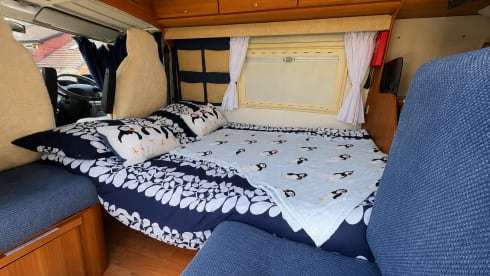 Puffin – Lernen Sie Atlas Cosy Campervan Adventures für zwei Personen kennen