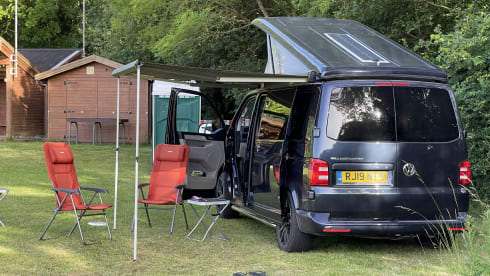 Wallis  – High Spec VW T6 CamperKing Conversion.  Sleeps 4 & Seats 5