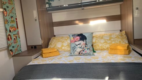 Frida – 4 berth Dethleffs integrated from 2020