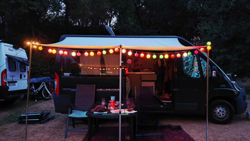 2-person Fiat campervan from 2015
