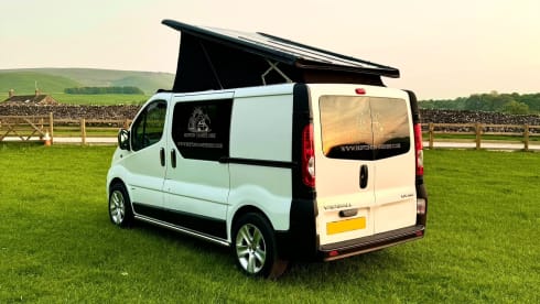 4 berth Vauxhall campervan 