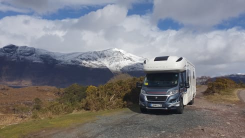 Audrey – Auto-Trail Frontier Comanche mit 6 Schlafplätzen von 2016
