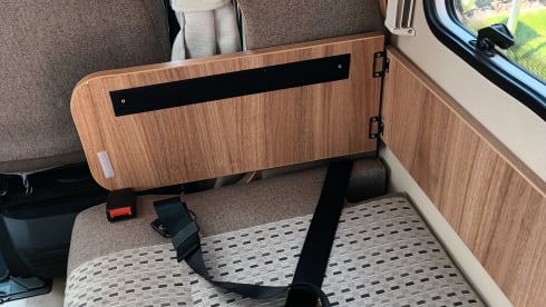Camper met sfeer – 4 Person Chausson half integral