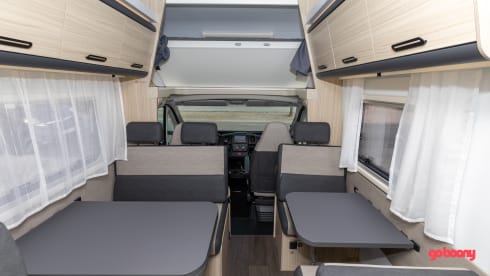Spacious new family camper