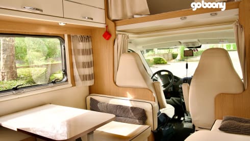 7 sleeping places rimor seal 9 fiat