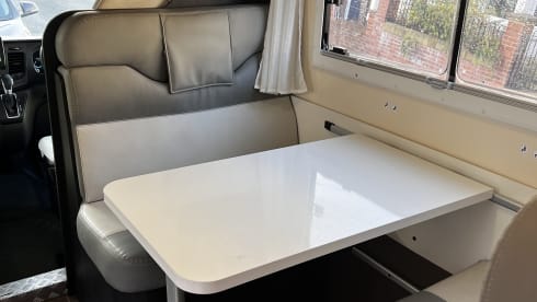 6 berth Ford bus from 2021