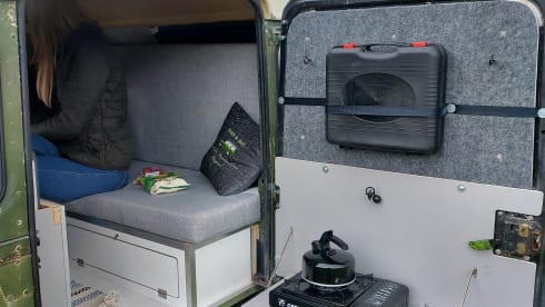 Big Green Rover – Land Rover Defender 110 Camper. 
