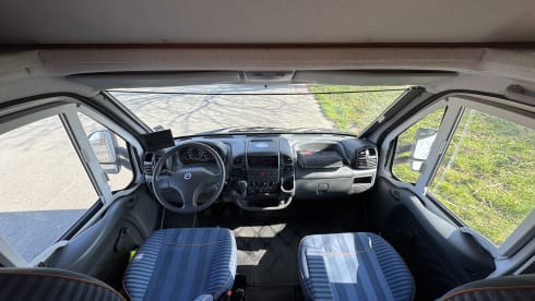 4p Bürstner alcove from 2005