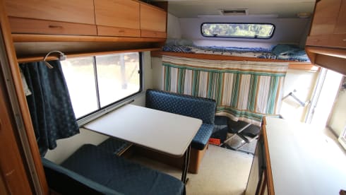 Ducato 6 seats 5 sleeps, with separate room and separate shower