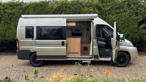 The bus – 4 berth, fully loaded 