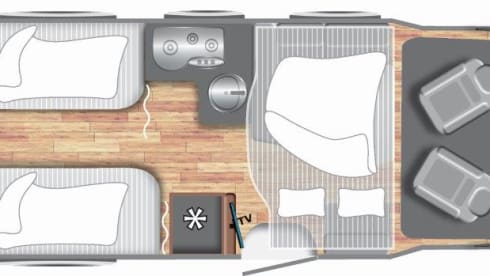 6 LMC T712 – LMC camper T712 4 persons