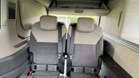 VW California Ocean T7 (2026) blauw-wit