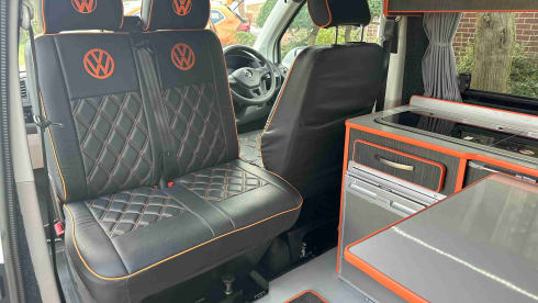 Tango – 4 Berth VW Campervan T6 with Air Con and Heater