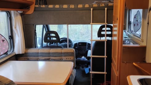 Gianni  – Camper Fiat ducato Mc Louis Overcab