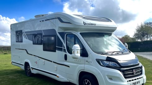 The memory maker  – Stilvolles Benimar Mileo mit 4 Schlafplätzen, kostenloses WLAN, flexible Abholung/Rückgabe