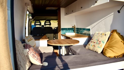 Sahara – Beautifully Handcrafted Off-Grid Ready MWB Campervan