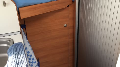 Compact, modern and above all cozy camper
