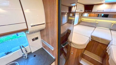 Luxury Family Carthago integrated motorhome from 2020 - 4 persons