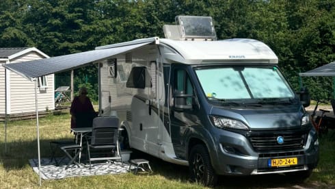 2p Knaus semi-integrated uit 2016