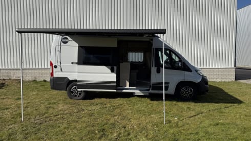 de kilometervreter – 5p Fiat Bürstner alcove from 2024 km free + 2 free electric scooters!