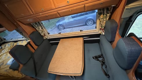 Captain Haddock – Stoer oude camper