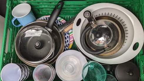 Hullablue – VW T5 camper, 4 berth, pop top, bike rack.