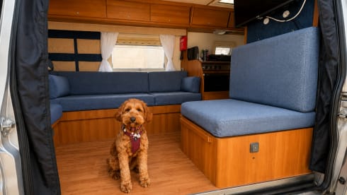 Puffin – Lernen Sie Atlas Cosy Campervan Adventures für zwei Personen kennen
