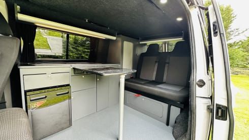 4 berth Volkswagen Transporter campervan from 2020