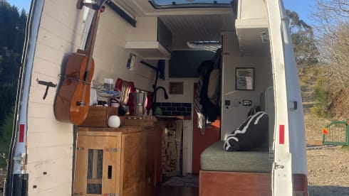 Evangeline – Beautifully crafted OFF-GRID 2 person camper.
