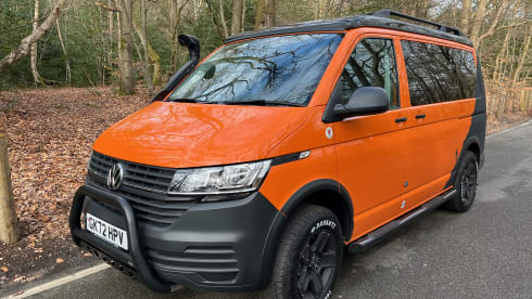 (VW004) 2023 VW T6 'Rebellion' Camper Van - sleeps 2 adults plus 2 children