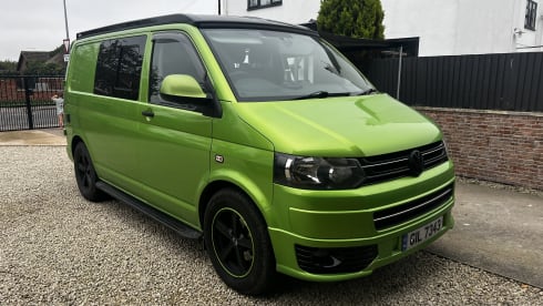 Eye-Catching 4 berth VW T5.1 Camper van 