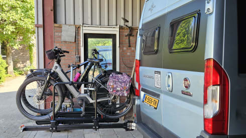Westfalia Luxury Adventure Bus Camper with Bus Biker