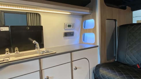 4 berth Volkswagen campervan from 2022