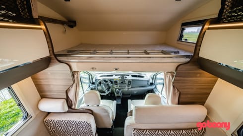Ideal family camper for 6 people