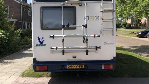 Fiat Sea 2 pers. semi-integrated with solar panel