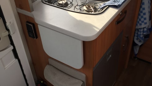 Compact, modern and above all cozy camper