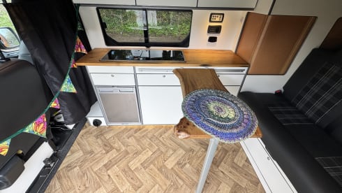 Foxy Phoenix  – 4 berth Volkswagen campervan from 2015