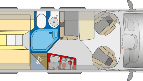 Bubble Globe – Fiat Globecar bus camper