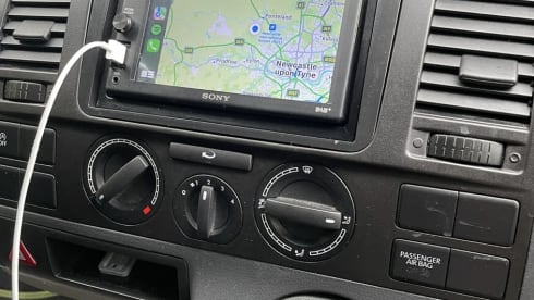 4 berth Volkswagen campervan from 2013