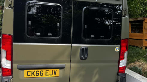 Big Tony – 5 berth Peugeot boxer campervan. Brand New off grid conversion